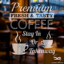 Coffee Shop Cafe Takeaway