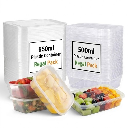 Plastic food containers with - plastic,