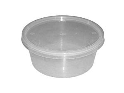 12oz round microwave clear - 12oz,