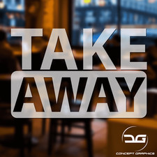 Takeaway Fast Food Cafe Window