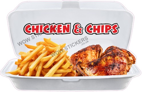 Chicken and chips takeaway - and,